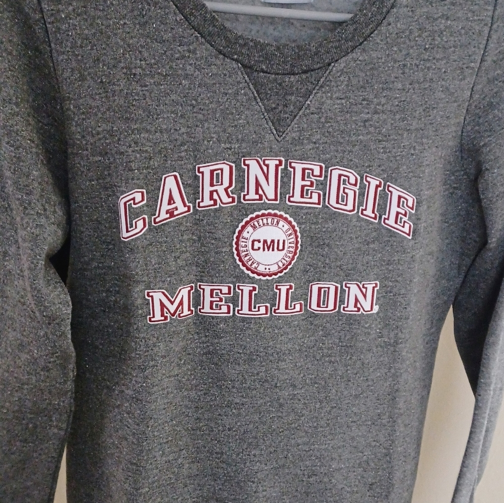 CHAMPION CARNEGIE MELLON UNIVERSITY SWEATSHIRT Womens SMALL